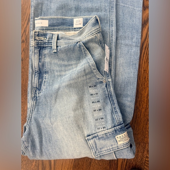 PacSun Diego Extreme Baggy Jeans 30 x 30 Med Indigo NWT - Picture 6 of 7